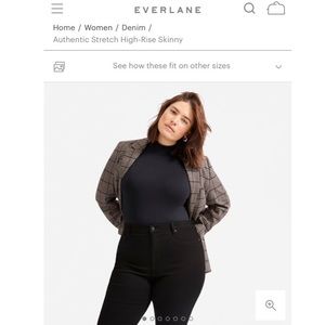 Everlane Black Skinny Jeans
